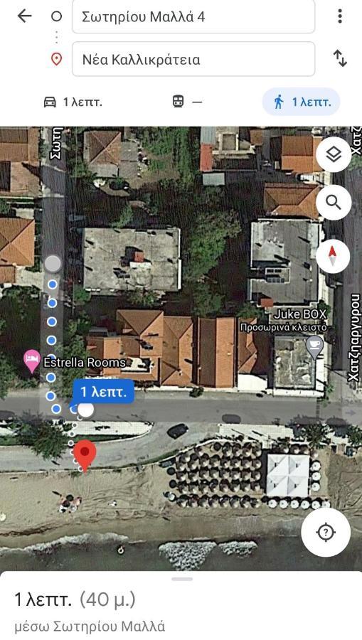 Cozy & Cool Apartment N1 30M From Sea Nea Kallikrateia Luaran gambar